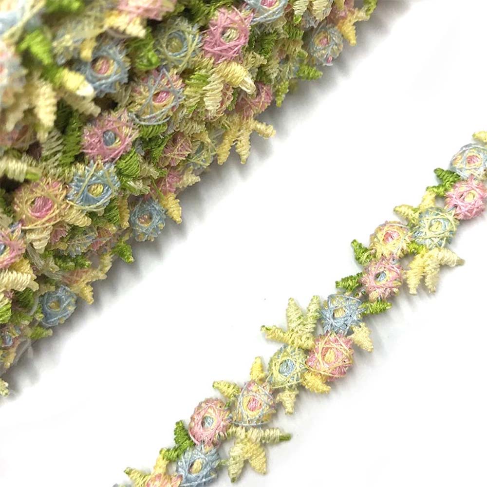 Hímzett ruházati kiegészítők Szövet díszítő Virágok Ruházat Varrás Poliészter Csipke Csipke Csipke