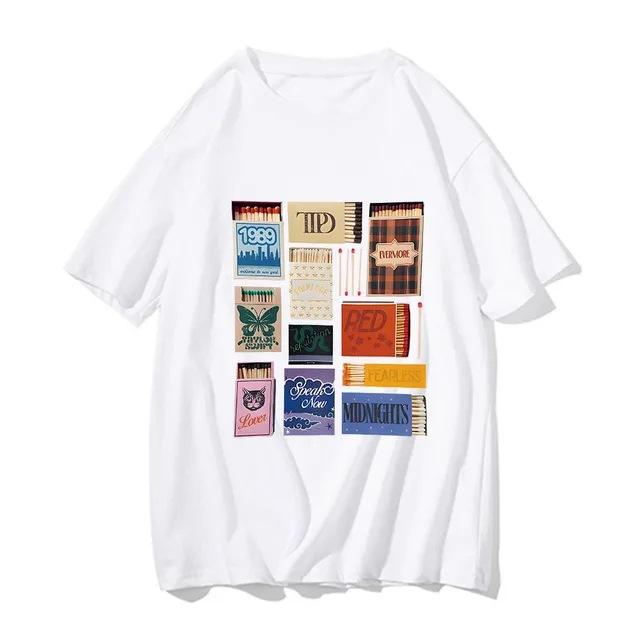 Twilight Saga T Shirt Women Unisex Forks Vintage Printed T Shirts Tee Vampire Aesthetic Book Lover Graphic TShirt Streetwear