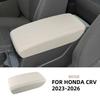 Leather Armrest Box Protective ABS Cover Arm Rest Lid Accessories Left And Right Drive for Honda Crv -2026 2024 2025