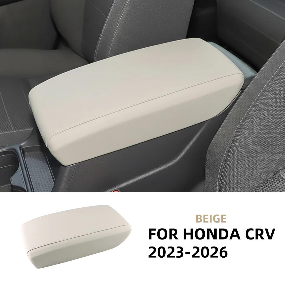 Leather Armrest Box Protective ABS Cover Arm Rest Lid Accessories Left And Right Drive for Honda Crv -2026 2024 2025