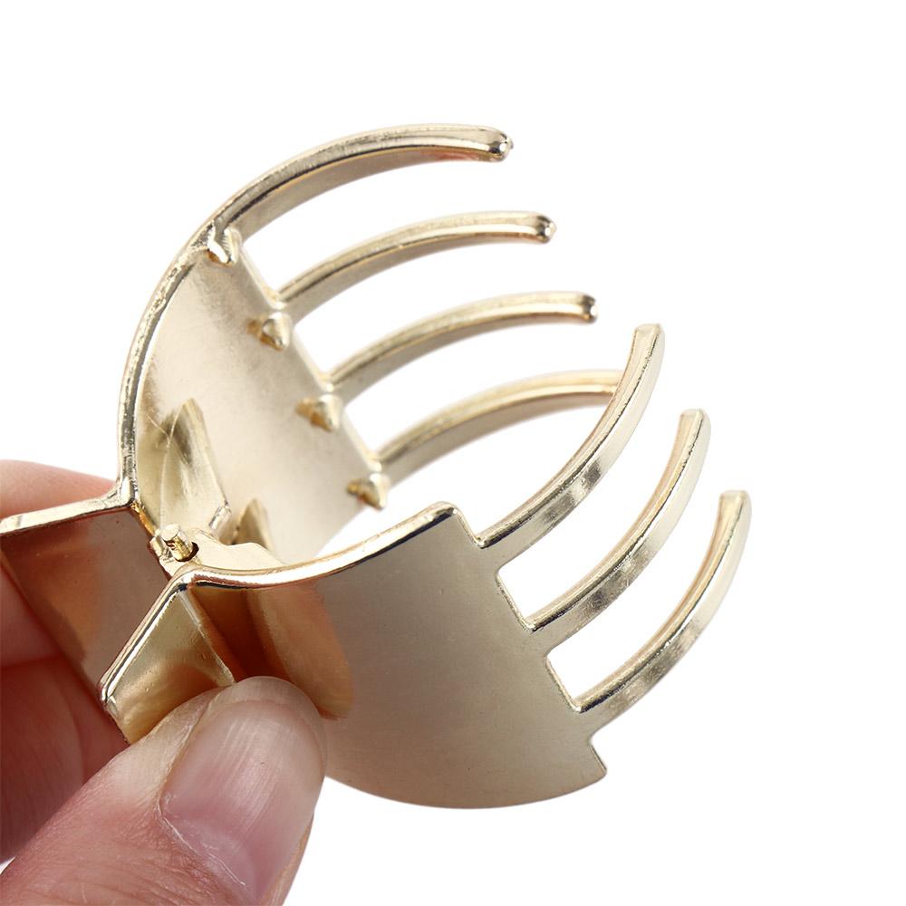 Sweet Simple Korean Zinc Zinc Alloy All-match Female Hair Accessories Hair Clip Grasping Clip Metal Hair Claw