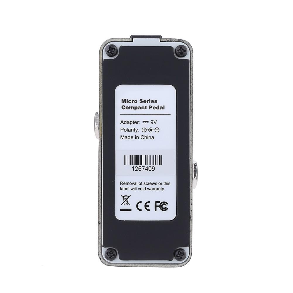 Mooer Black Secret Micro Mini Distortion Electric Guitar Effect Pedal True Bypass