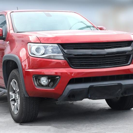 Front Fog Light Lamp ert Bezel Cover Trim Frame For 2014-2018 Chevy Colorado