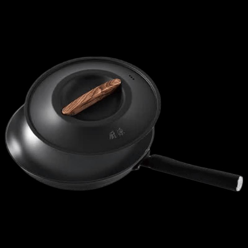 Robam 32cm Cast Iron Non-stick Wok