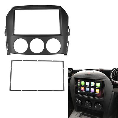 2-DIN Autoradio-Blende für Mazda MX-5 MX5 Miata DVD-Stereo-Rahmenplatten-Adapter Montage-Armaturenbrett-Installationsblende Zierleisten-Kit