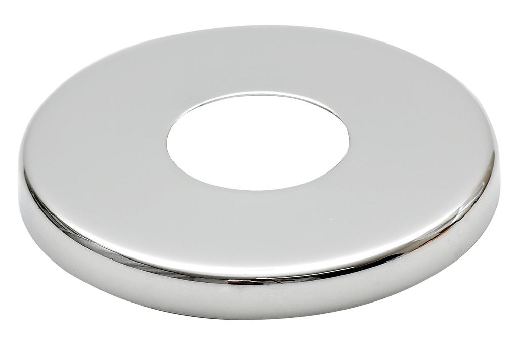Rosette chromée 1/2"