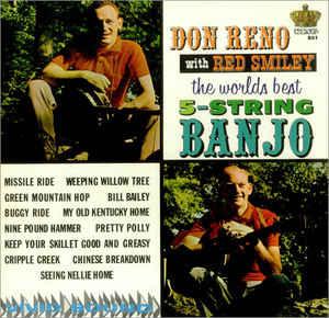 

LP Record DON RENO RED SMILEY The Worlds Best 5string Banjo KING861 King Records 1963 US World Music Used