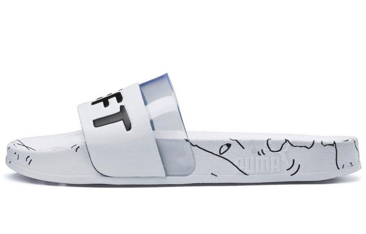 PUMA Shantell Martin X Leadcat Slide White Black 365952-01 37