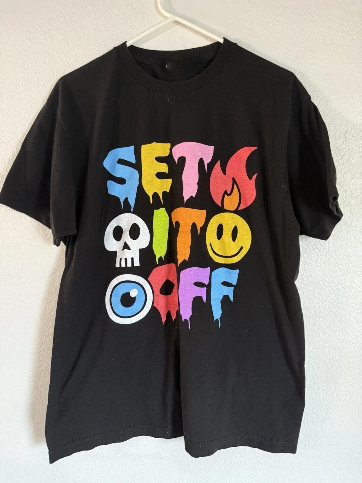 

Set It Off Welcome To Elsewhere Tour T-shirt S to 5XL 2F1369 S