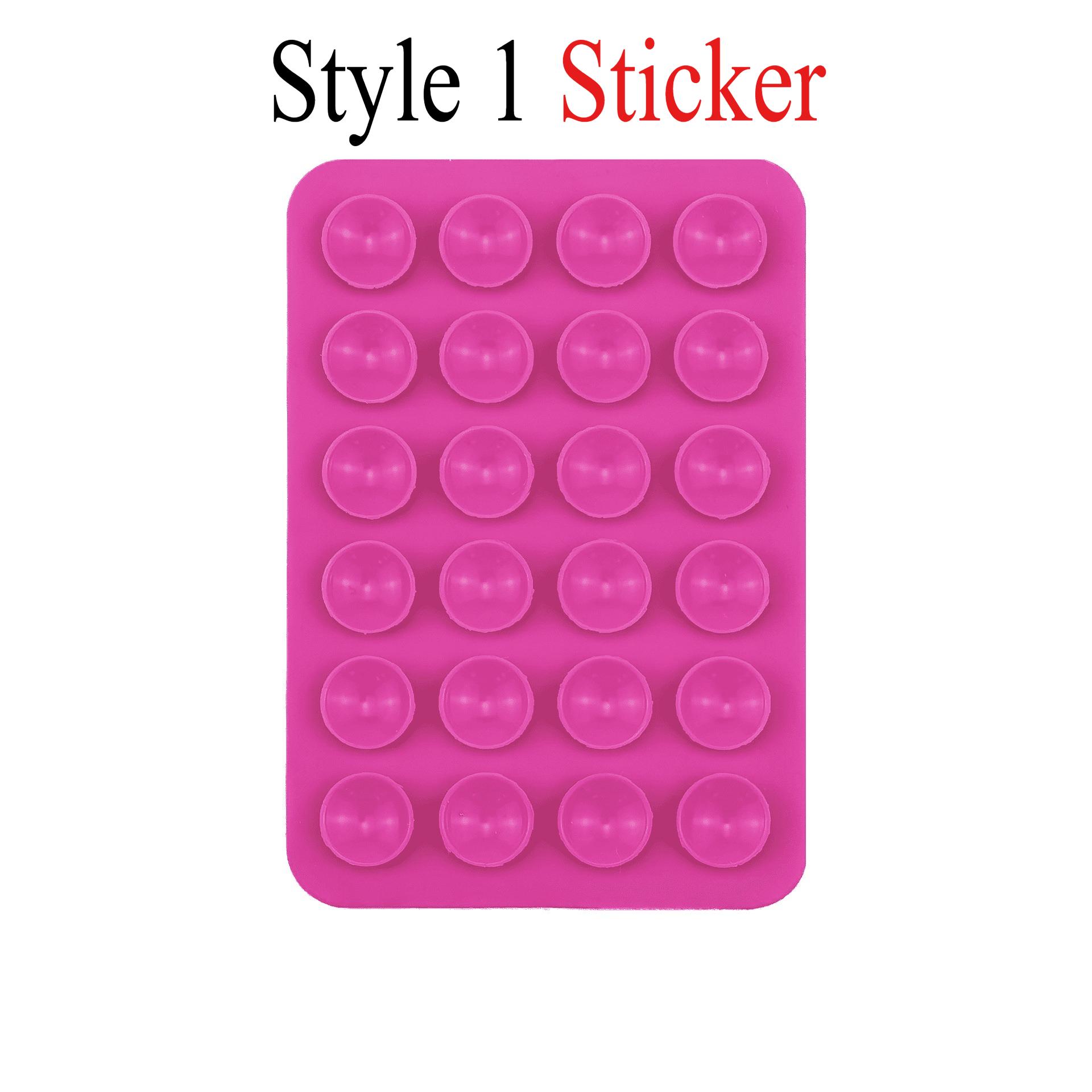 

Sticker/Double-sided Suction Cup Adhesive Silicone Suction Pad Bracket Multifunction Rubber Sucker Pad Durable Mobile Phone