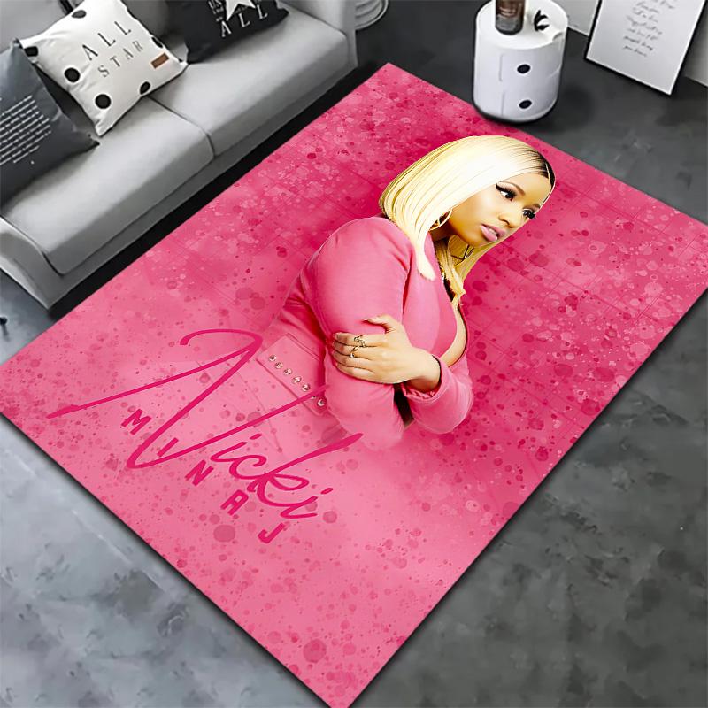 Nicki Minaj Carpet Rug For Living Room Bedroom Home Sofa Decoration Kids Play Nonslip Floor Mat
