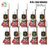 New Kids Toys Napoleonic Wars General Soldier Building Blocks Imperial Navy Mini Action Figures Toys For Kids Birthday Gifts