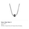 Emporio Armani Fashion Stainless Steel Necklaces Men's Black EGS2910040