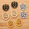 50Pcs 15*16Mm Antique Pendant Charms Horseshoe Lucky Clover Pendant Vintage Ornaments Diy Handmade Jewelry Accessories