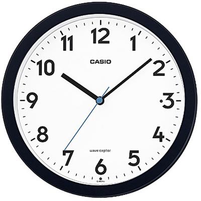 Wall Clock With Night Light Black Iq 860nj 1jf
