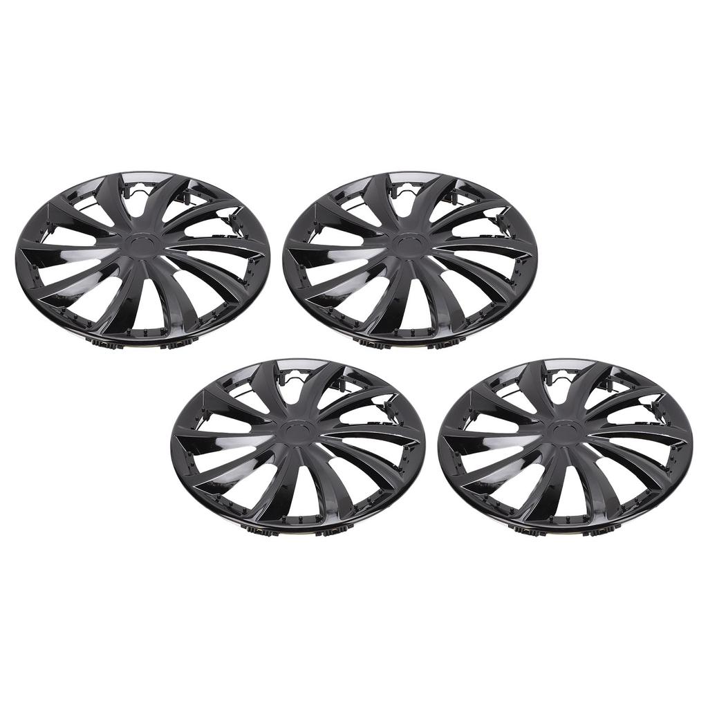 4 Pcs 14 Inch Hubcaps Full Protection Stylish Look Universal Fit R14 Wheel Rim Cover for Most Cars Truck SUV