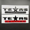 3D ABS Black Chrome Car Letters For Jeep Renegade Wrangler Patriot Texas Edition Logo Emblem Badge Trunk Sticker Accessories ALV1