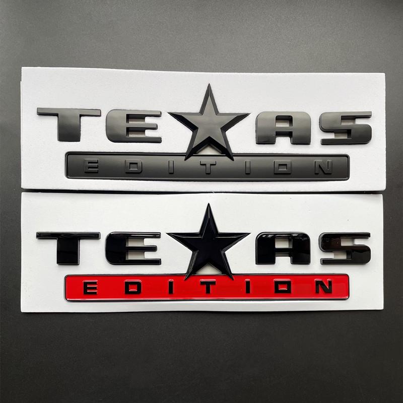3D ABS Black Chrome Car Letters For Jeep Renegade Wrangler Patriot Texas Edition Logo Emblem Badge Trunk Sticker Accessories ALV1