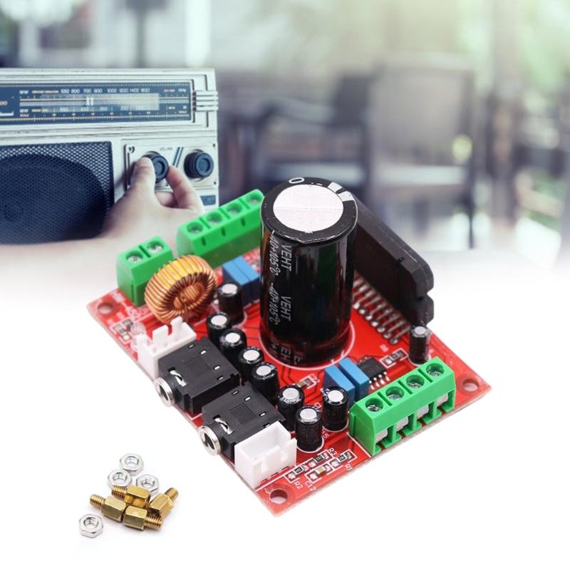 XH-M150 4-Kanal Auto Audioverstärkerplatine mit TDA7850 Chip 10000uf und Rauschunterdrückung verbessert den Klang