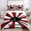 Custom Textile Rammstein Metal Bedding 3 Piece Set HD Print Duvet Cover Pillowcases for Teens Adult Bedroom Decoration