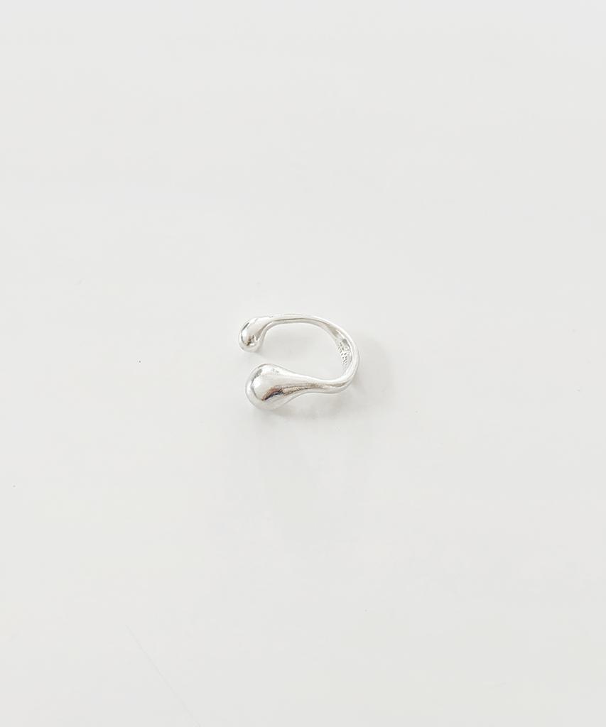 Still Instant Rose With Dew - Earcuff 03