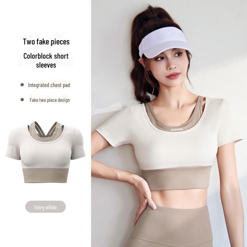 Stylische Anti-Exposure-Yoga-Rock-Shorts für das Training im Freien