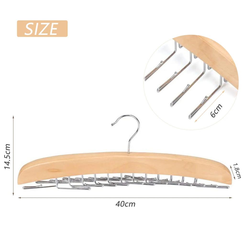 Folding Ties Storage Multifunctional Hanger For Scarves Rack Hanger Clothes Organizer Hangers Save Wardrobe Space Bedroom Closet