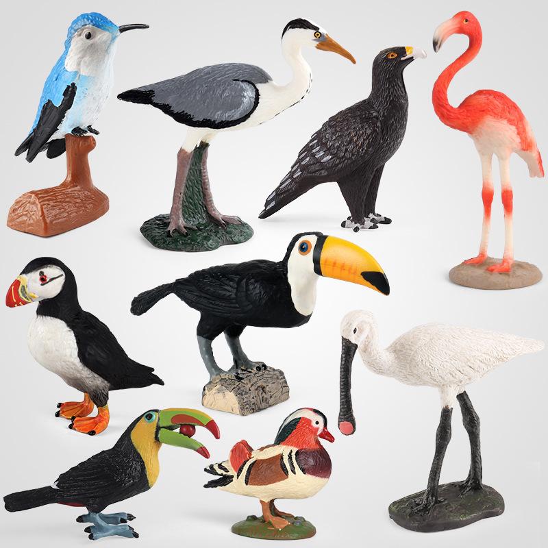 Black-faced Spoonbill Bird Simulation Model - Educational Toy for Children