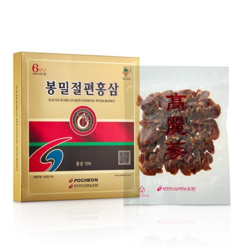 [Gift Set] 300g of Honey-flavored Red Ginseng Slices
