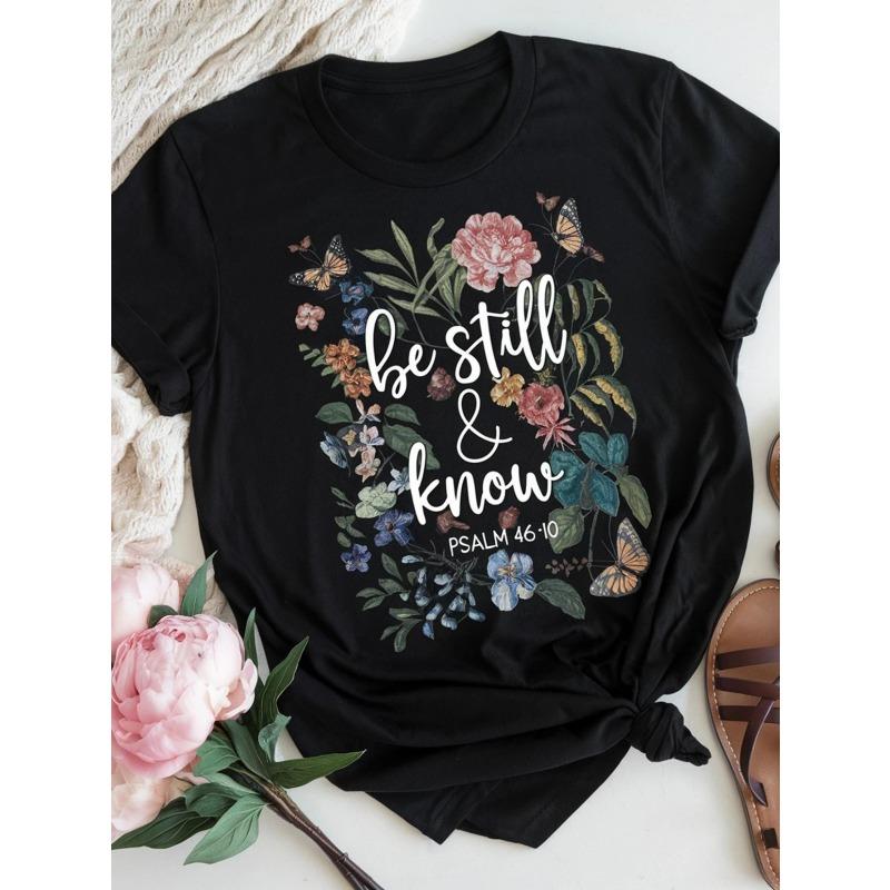 

Womens Black Loose Fit Short Sleeve T Shirt Korean Style Summer Top Stylish Age Defying Versatile for Middle Aged Women S чёрный