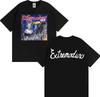 Rock Band Extremoduro 100cotton Mens Shirt Album Cover Graphics Oversized Short Sleeved Womens Y2k Hip Hop Streetwear Tshirt