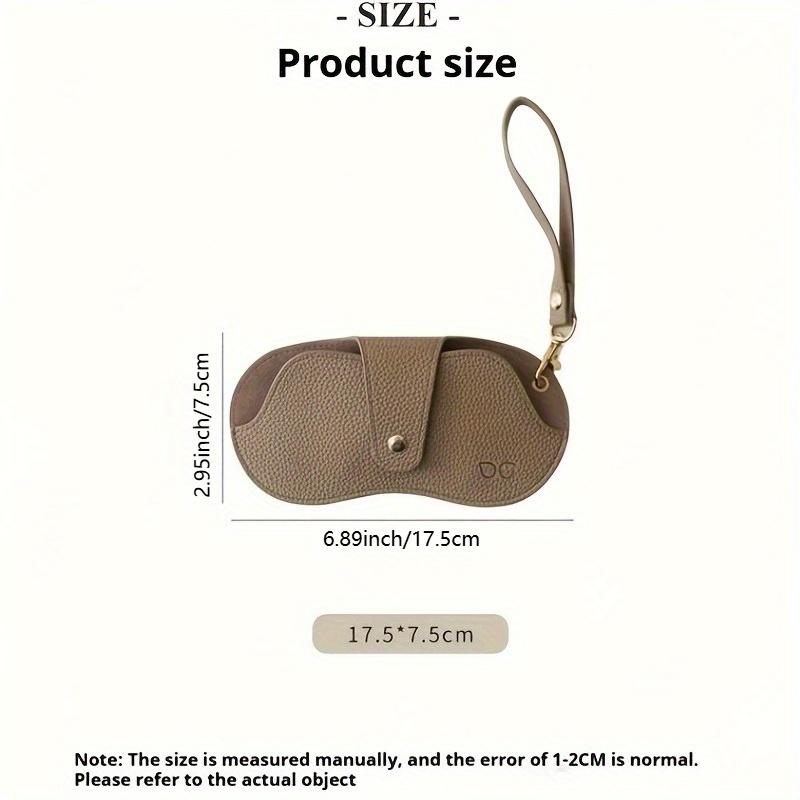 Glasses Storage Bag Sunglasses Storage Box Pressure-resistant Portable Glasses Clip Female Portable Sunglasses Protective Cover