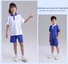 Shenzhen School Uniform Summer Sports Set: Combed Cotton Short Sleeve & Long Pants for Boys & Girls