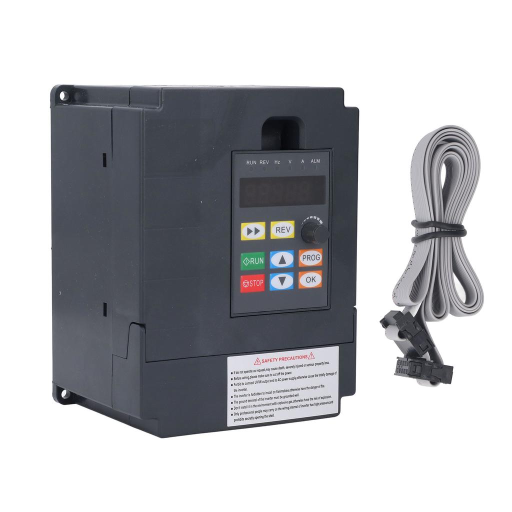 Variable Frequency Drive 1PH AC220V Input 3PH AC0220V Output 2.2KW Universal Small Inverter for