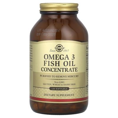 Omega-3 Fish Oil Concentrate, 120 Softgels