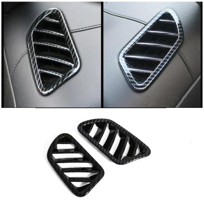 For Kia Seltos     Window Switch Cover Trim Gear Shift Panel Water Cup Holder Cover ABS Carbon Interior Accessories