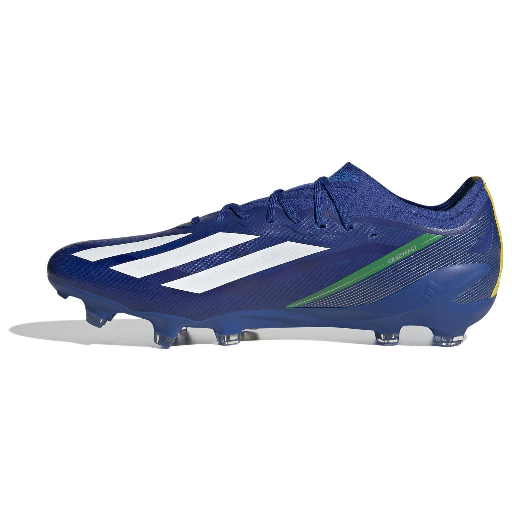 

Новые Adidas Crazyfast.1 Brazil Fg Королевский синий Облачно-белый Желтый IF3549 44.5