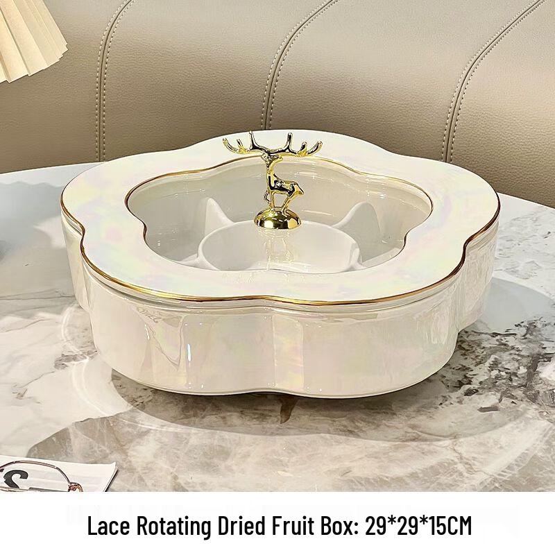 Luxury European Ceramic Multi-Tier Serving Plate