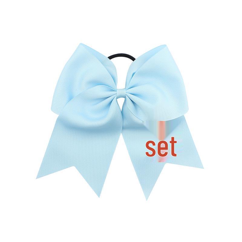 Haochuan 560 World Cup Rugby Swallowtail Bow Hair Tie for Kids