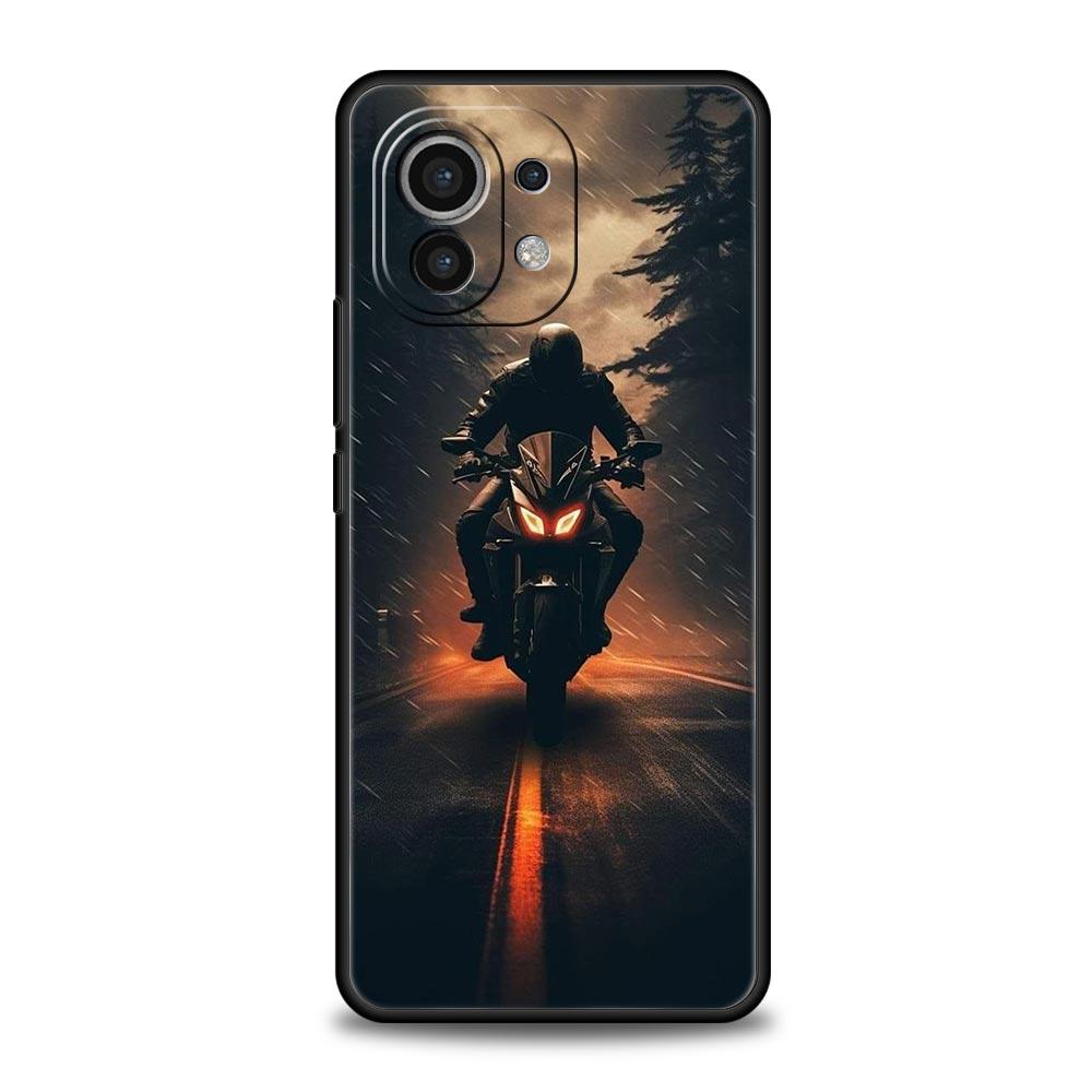 Phone Case For Xiaomi Mi 15 14 14T 13T 12T Pro 12 13 11 Lite 5G 11T X6 X5 Pro Soft TPU Cover Moto Cross Motorcycle Sports
