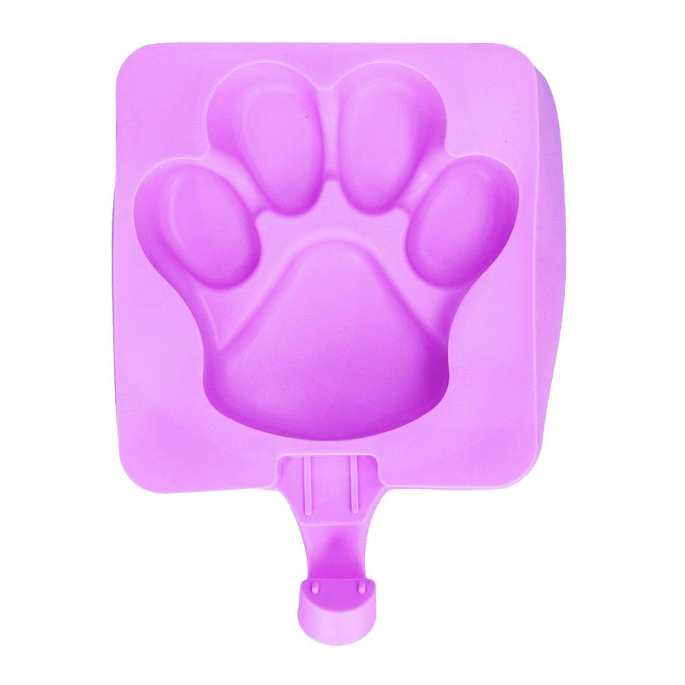 3pcs Silicone Ice Bar Mold Cat Claw Design Ice Cream Making Tool Cute Ice Cream Mold Restaurant
