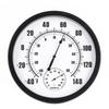 Large Dial Indoor Outdoor Thermometer with Hygrometer Dual Scale Fahrenheit Celsius for Accurate For Home Reading
