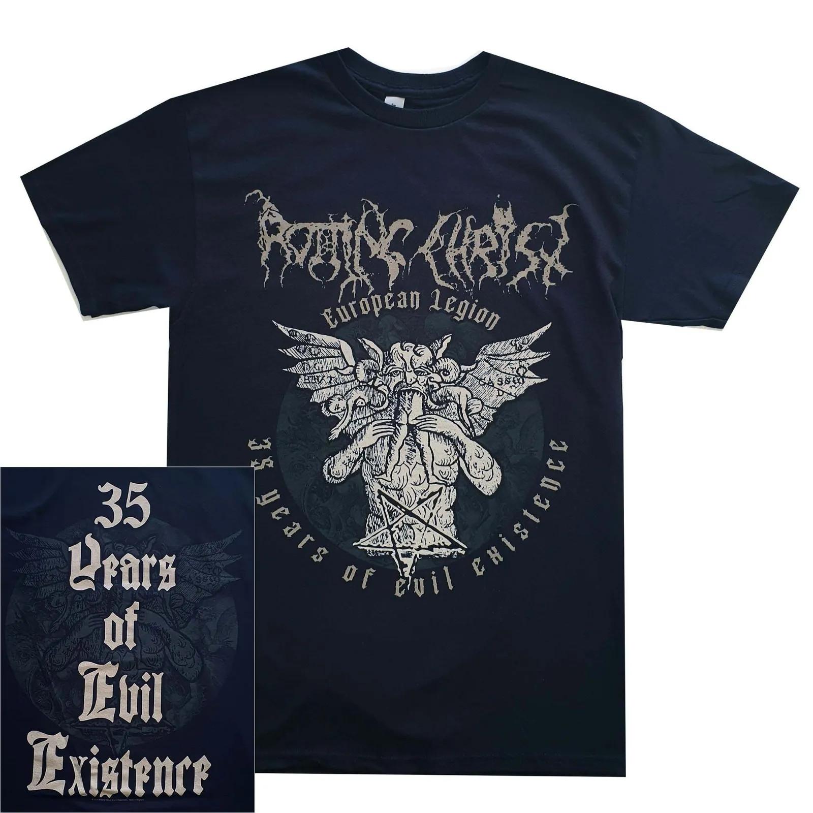 Rotting Christ 35 Years Of Evil Existence Shirt Band T-shirt XL