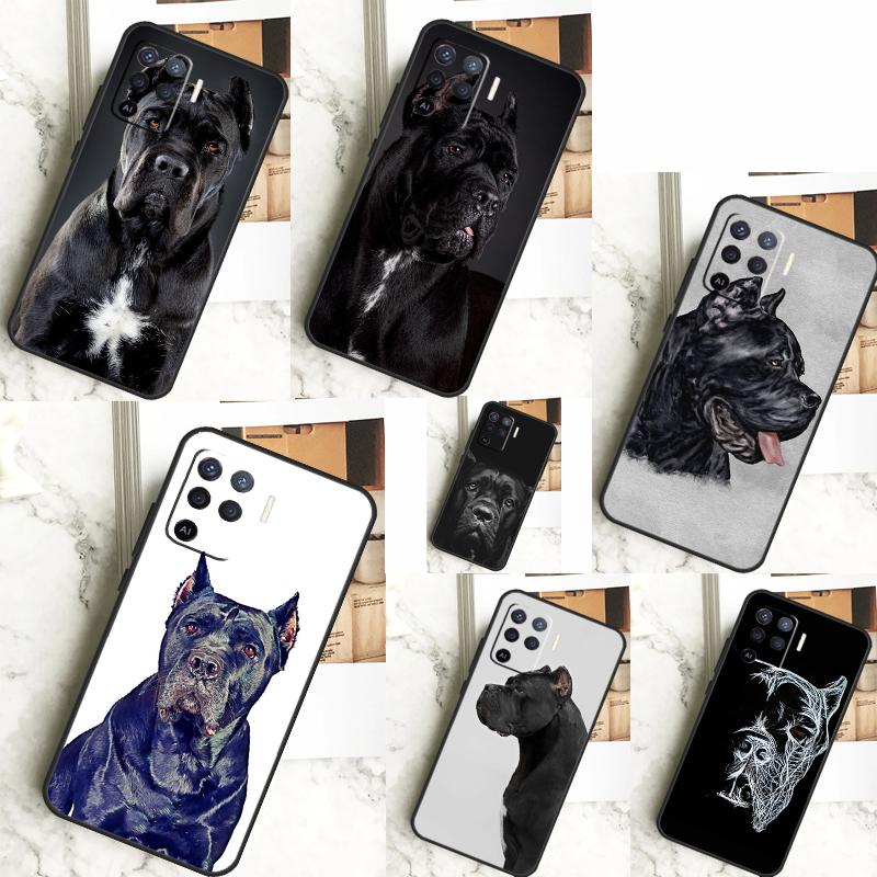 

Чехол для OPPO A53S A57S A54S A38 A78 A58 A79 A15 A17 A77 A16 A76 A96 A52 A72 A5 A9 A94 A74, итальянский мастиф