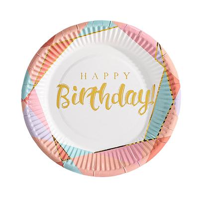 10 stück Geburtstag Partei Liefert Einweg Teller Für Alles Gute Zum Geburtstag Feier Für Geburtstag Party