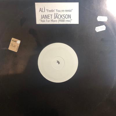 12inch Record ALISTAIR TENNANT / JANET JACKSON - Fellin' You (Re-Remix) / Ask For Mo SAFE911 NOT ON LABEL 1998 Italy Dance & Electronica Used