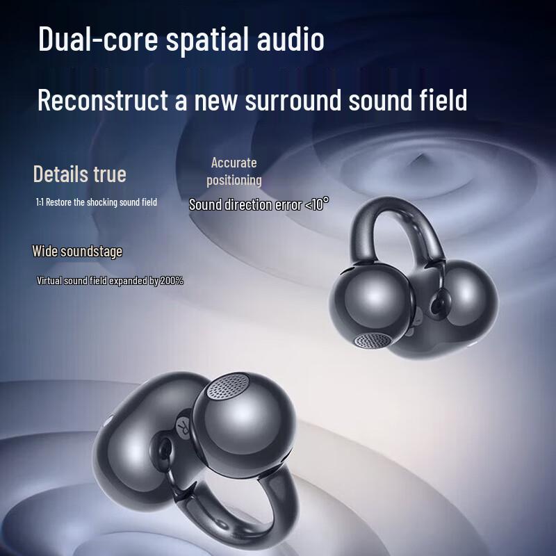 SANAG S6S Ultra Ear Clip Bluetooth Earbuds