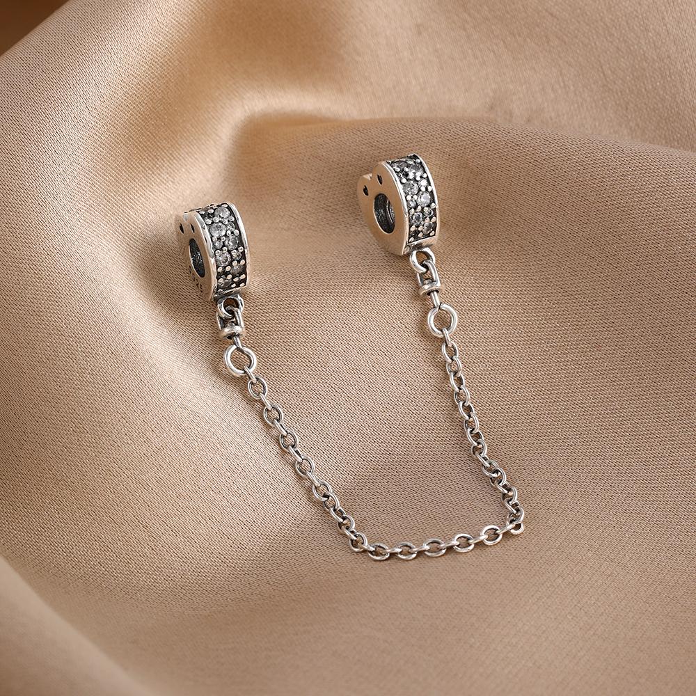 925 Silber Charms Passend für Original Armband Damen Schmuck Geschenk Schmetterling Stern Mond Herz Liebe Klemme Perlen Sicherheitskette Anhänger