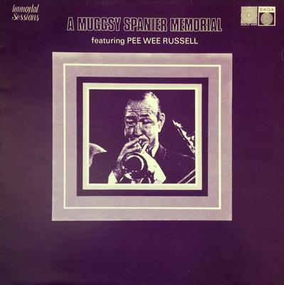 LP Record MUGGSY SPANIER, PEE WEE RUSSELL - A Muggsy Spanier Memorial SAGA6917 SAGA 1973 UK Jazz Used