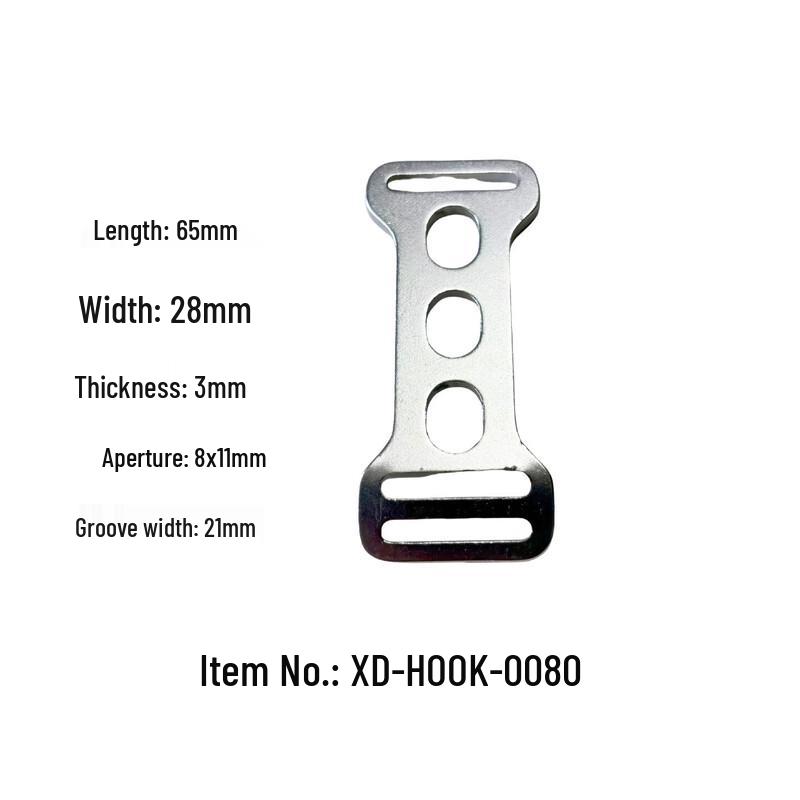 Outdoor Tent Rope Adjuster Buckle 65x28mm